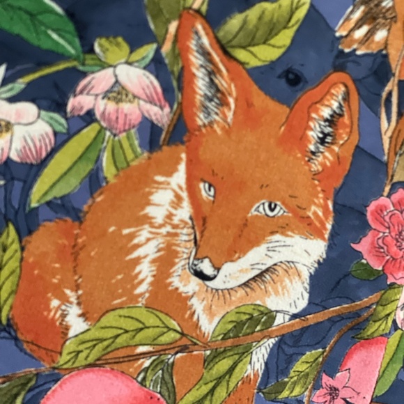 Moulinette Soeurs for Anthropologie Silk Fabled Fields Print Dress ~ Size L - Picture 7 of 12